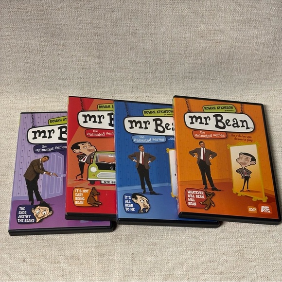 Set of (4) Mr. Bean: The Animated Series DVD Collection - Picture 2 of 3